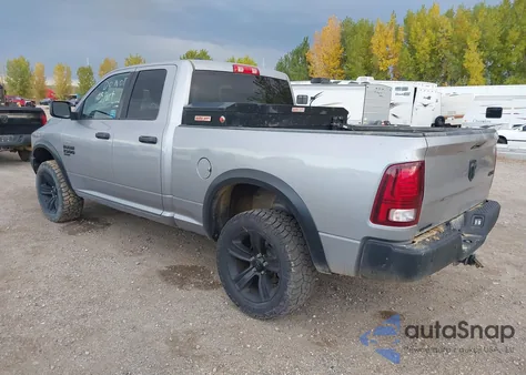 2022 Ram 1500 Classic Warlock z USA, uszkodzony, nr VIN 1C6RR7GG3NS218722